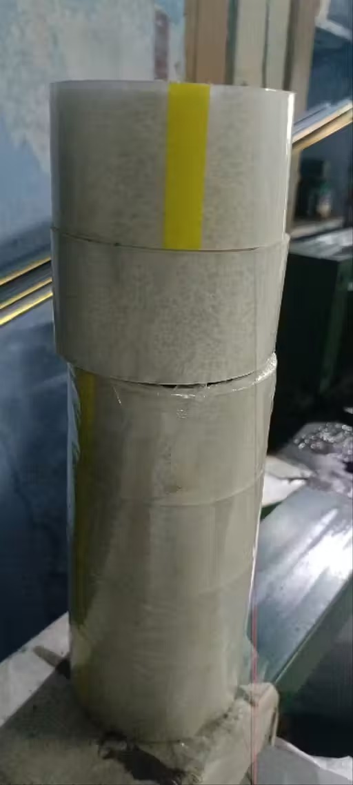 Transparent Adhesive BOPP Tape - Cello Tape for Secure Packing & Shipping (1 Inch Width x 50 Meter Length, Pack of 12 Rolls)